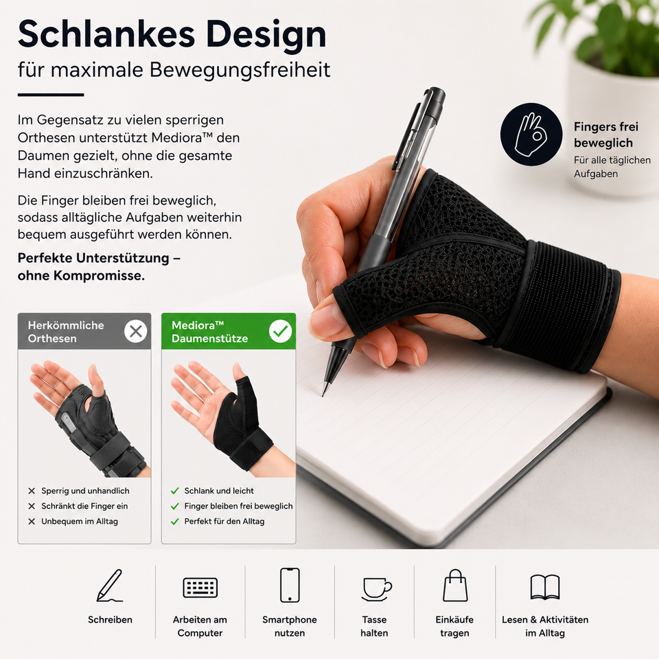Mediora™ Daumen- & Handgelenkstütze